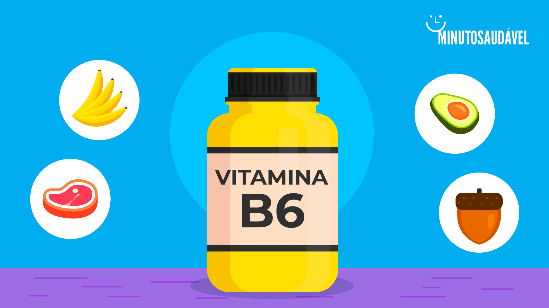 Foto de capa do artigo "Vitamina B6: para  que serve e em quais alimentos encontrar"