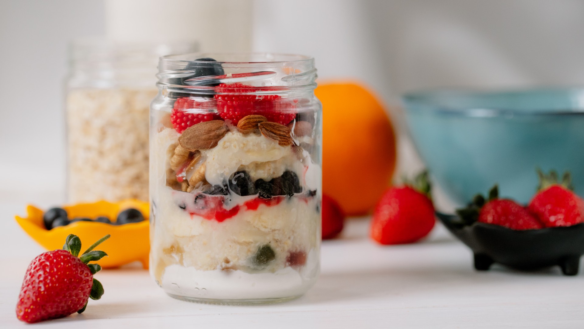 Foto de capa do artigo "Overnight oats: boa opção para o café da manhã e lanche da tarde!"